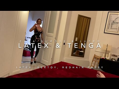 ❤️ I-stepsister enentloko ebomvu enxibe isinxibo se-latex esifakwe nguyise wesibini ❤ kuthi ❌️